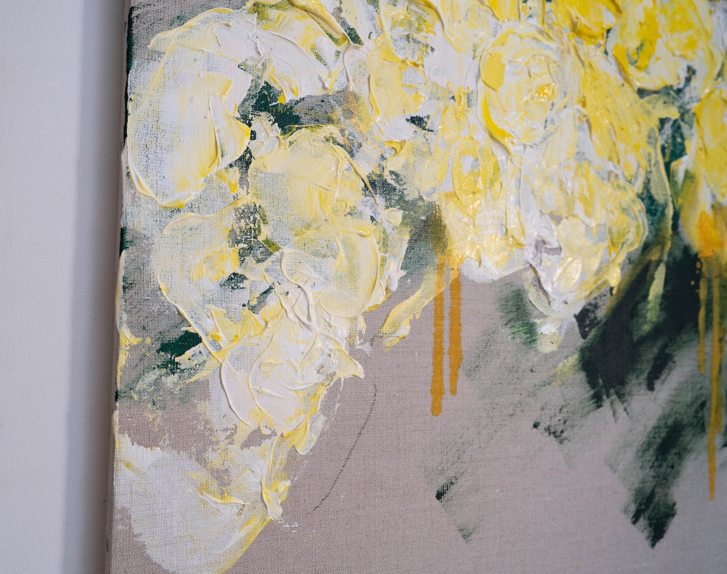 Flowers contemporary painting art