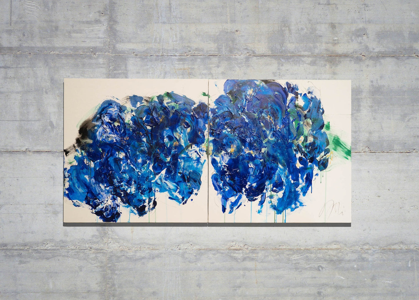 Flowers contemporary painting art