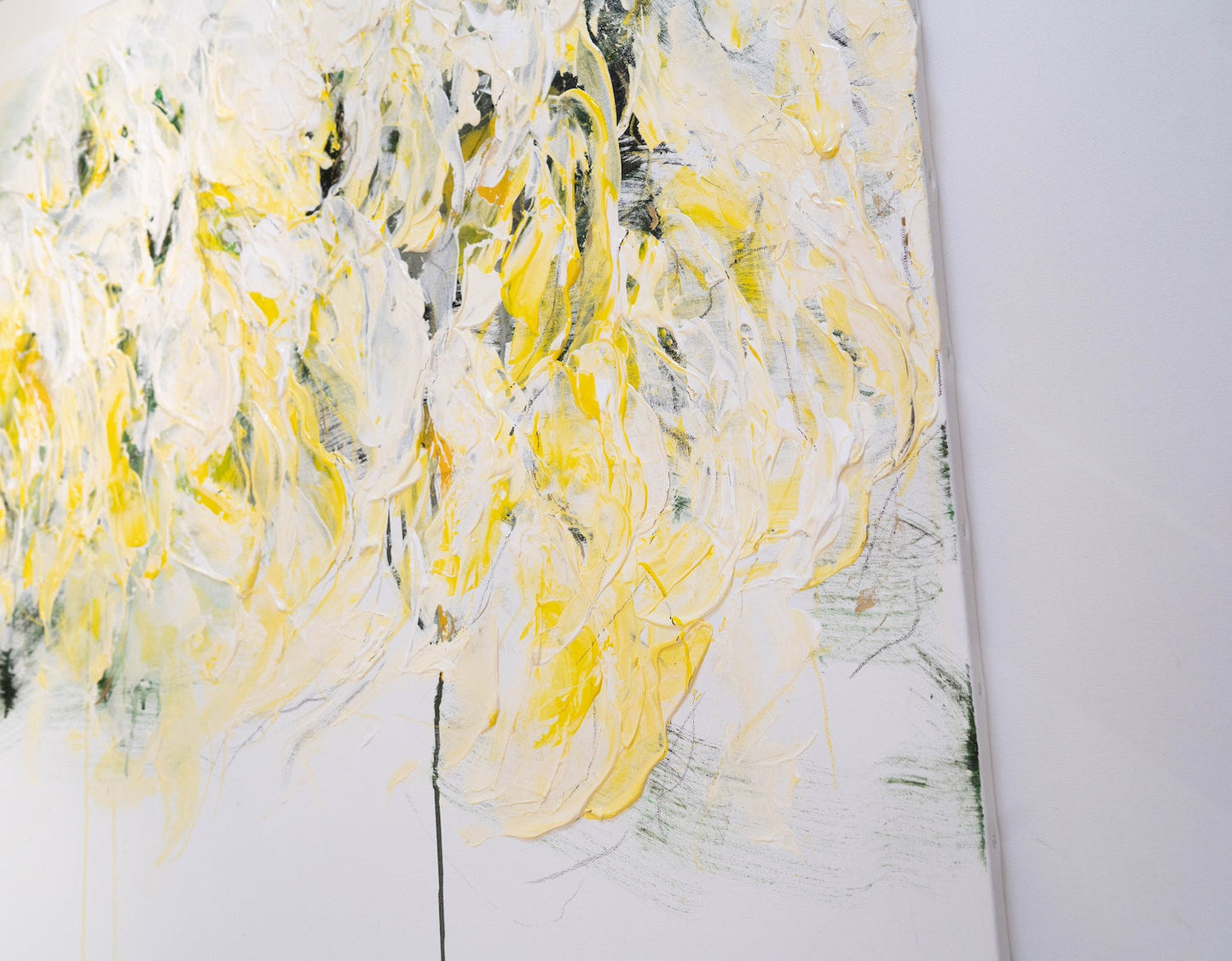 Flowers contemporary painting art