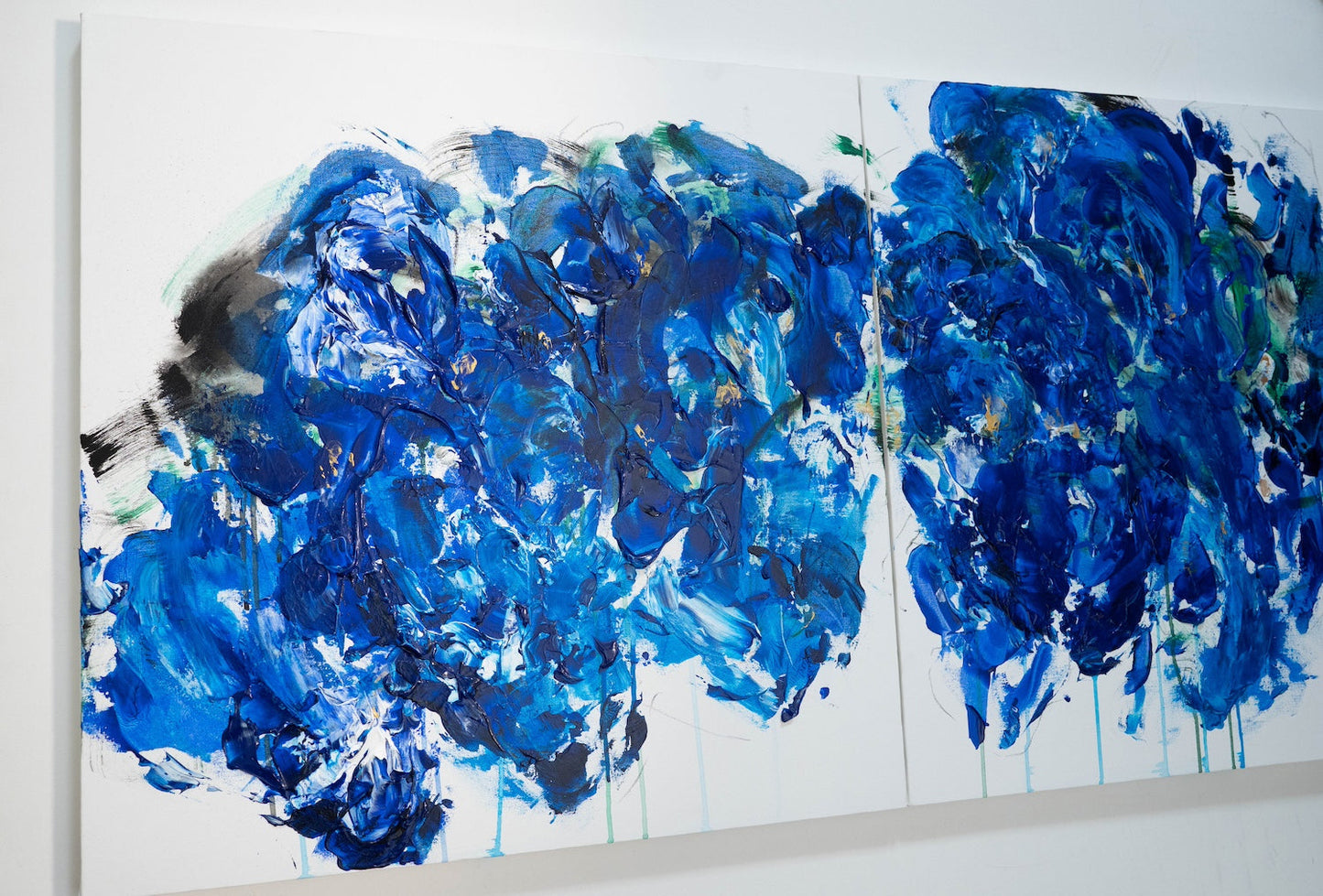 Flowers contemporary painting art