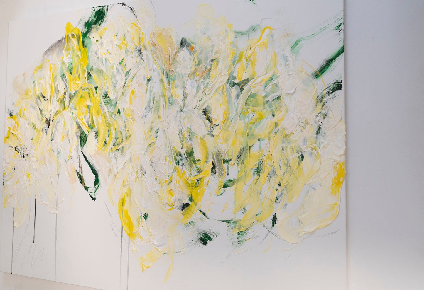 Flowers contemporary painting art