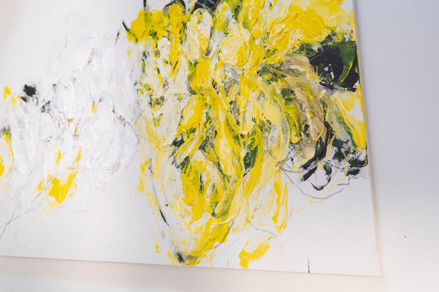 Flowers contemporary painting art