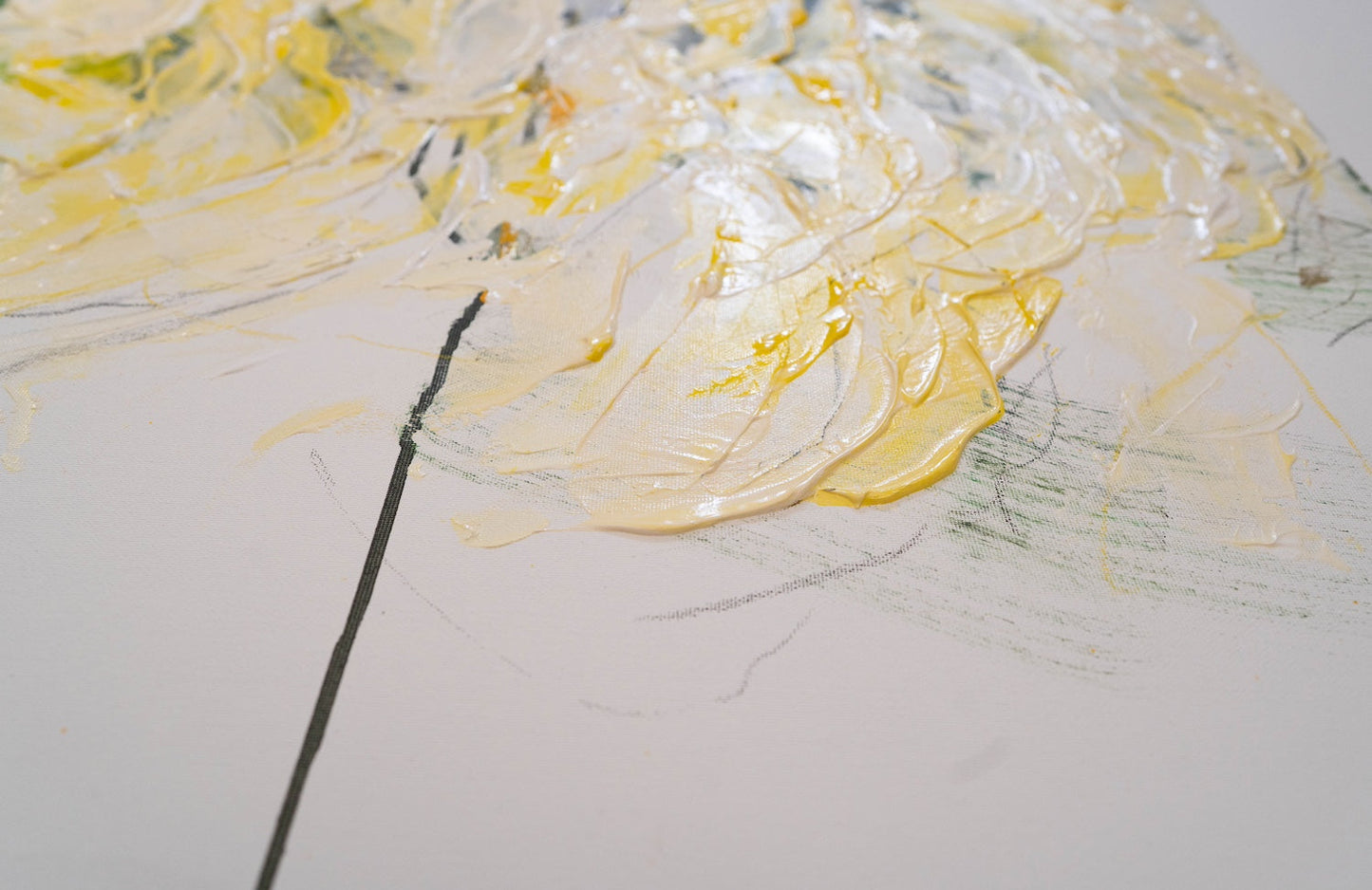 Flowers contemporary painting art