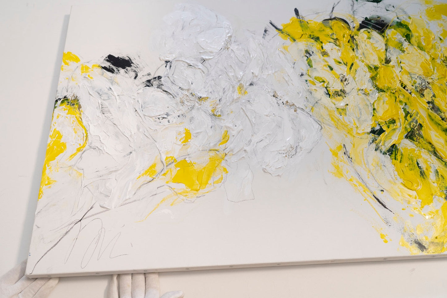 Flowers contemporary painting art