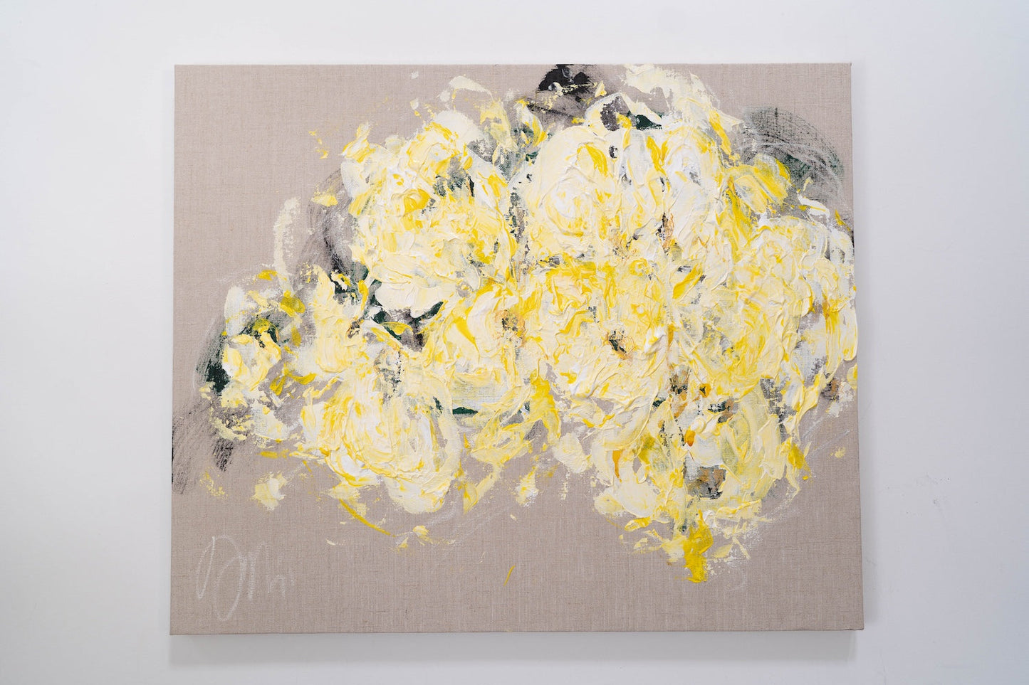 Flowers contemporary painting art