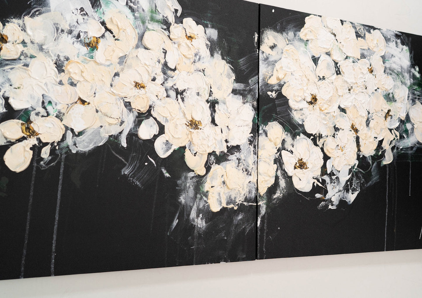 Flowers contemporary painting art