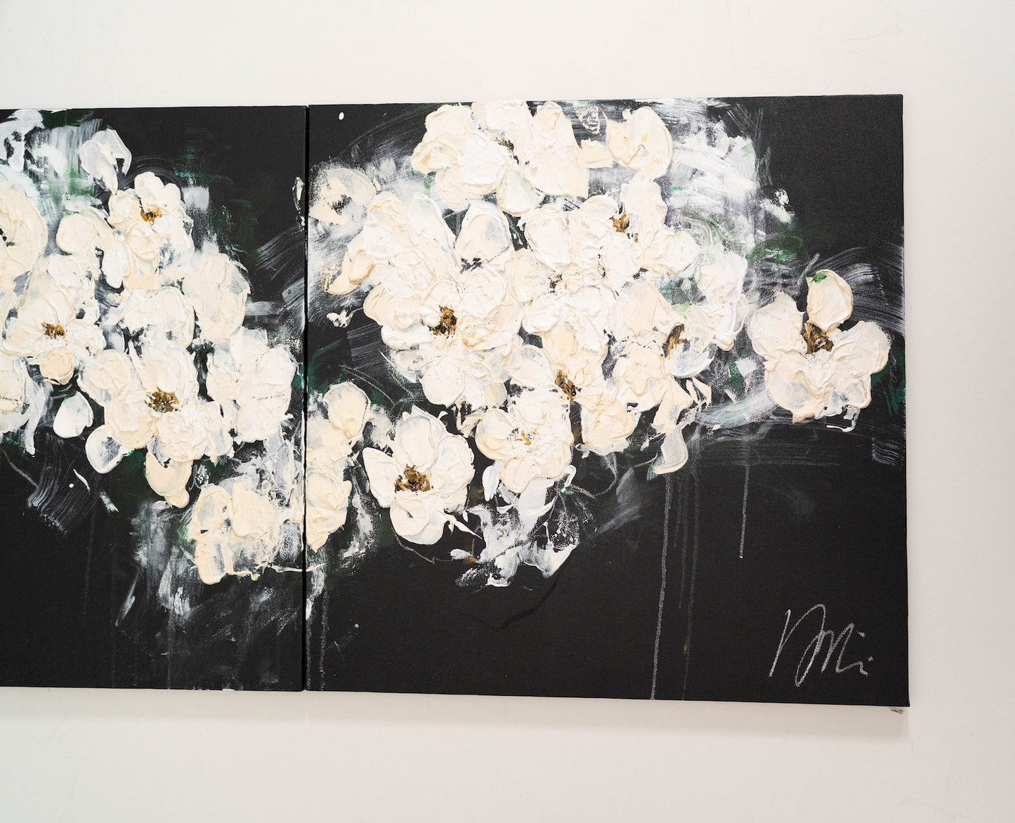 Flowers contemporary painting art