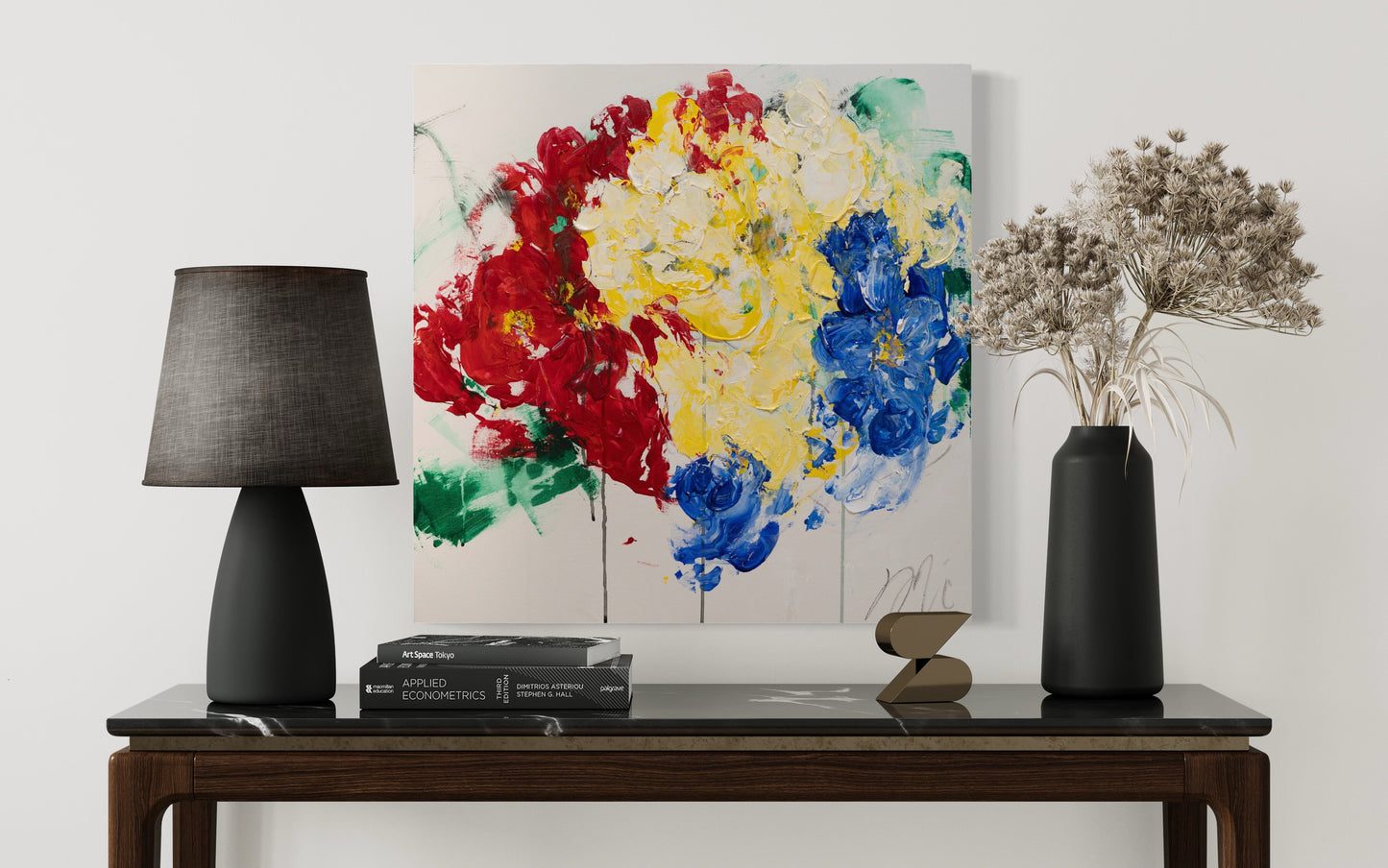 Flowers contemporary painting art