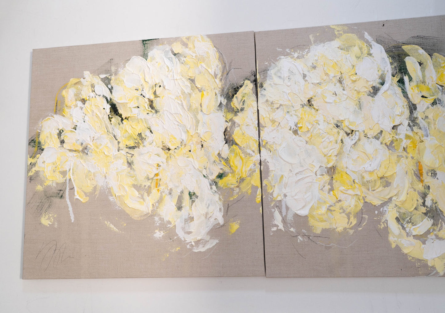 Flowers contemporary painting art