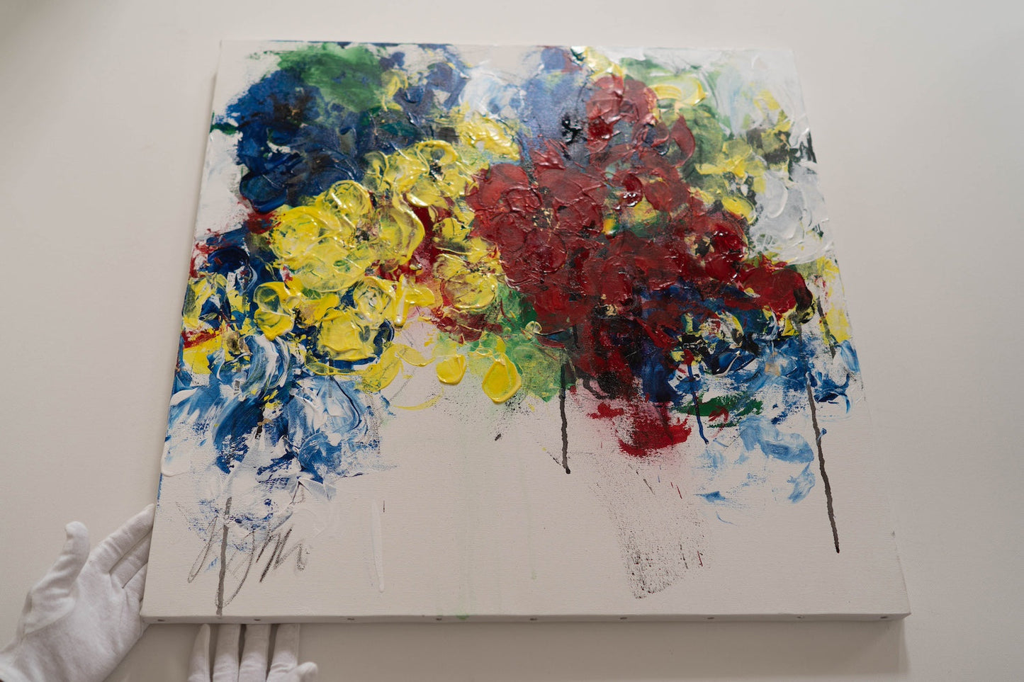 Flowers contemporary painting art
