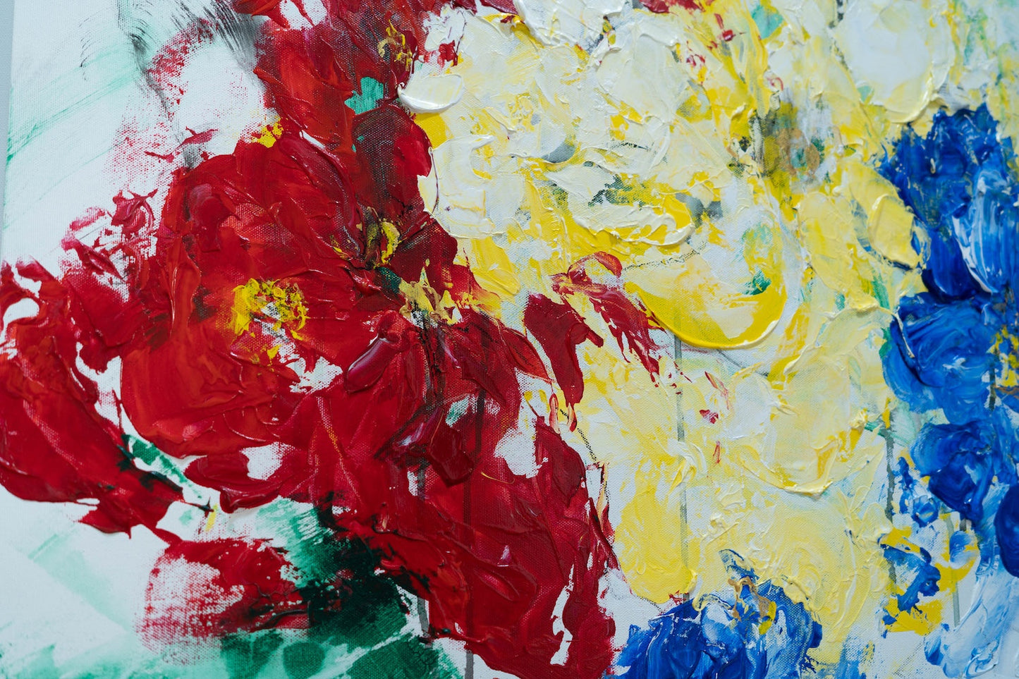 Flowers contemporary painting art