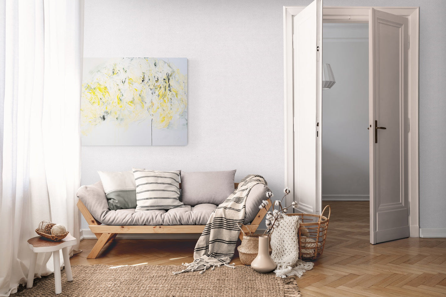 Flowers contemporary painting art
