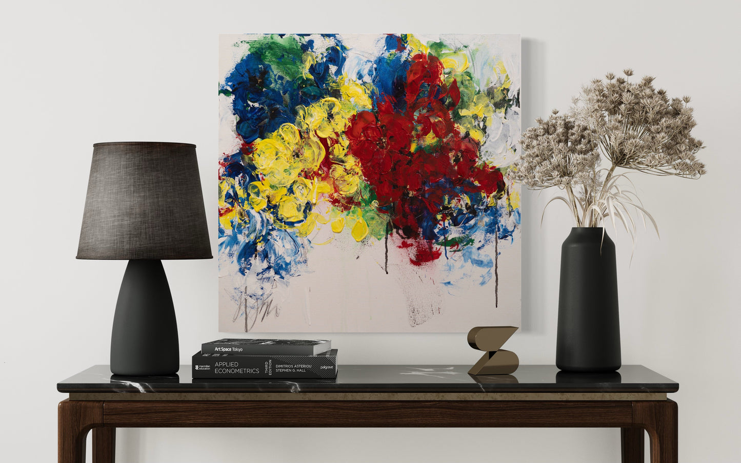 Flowers contemporary painting art