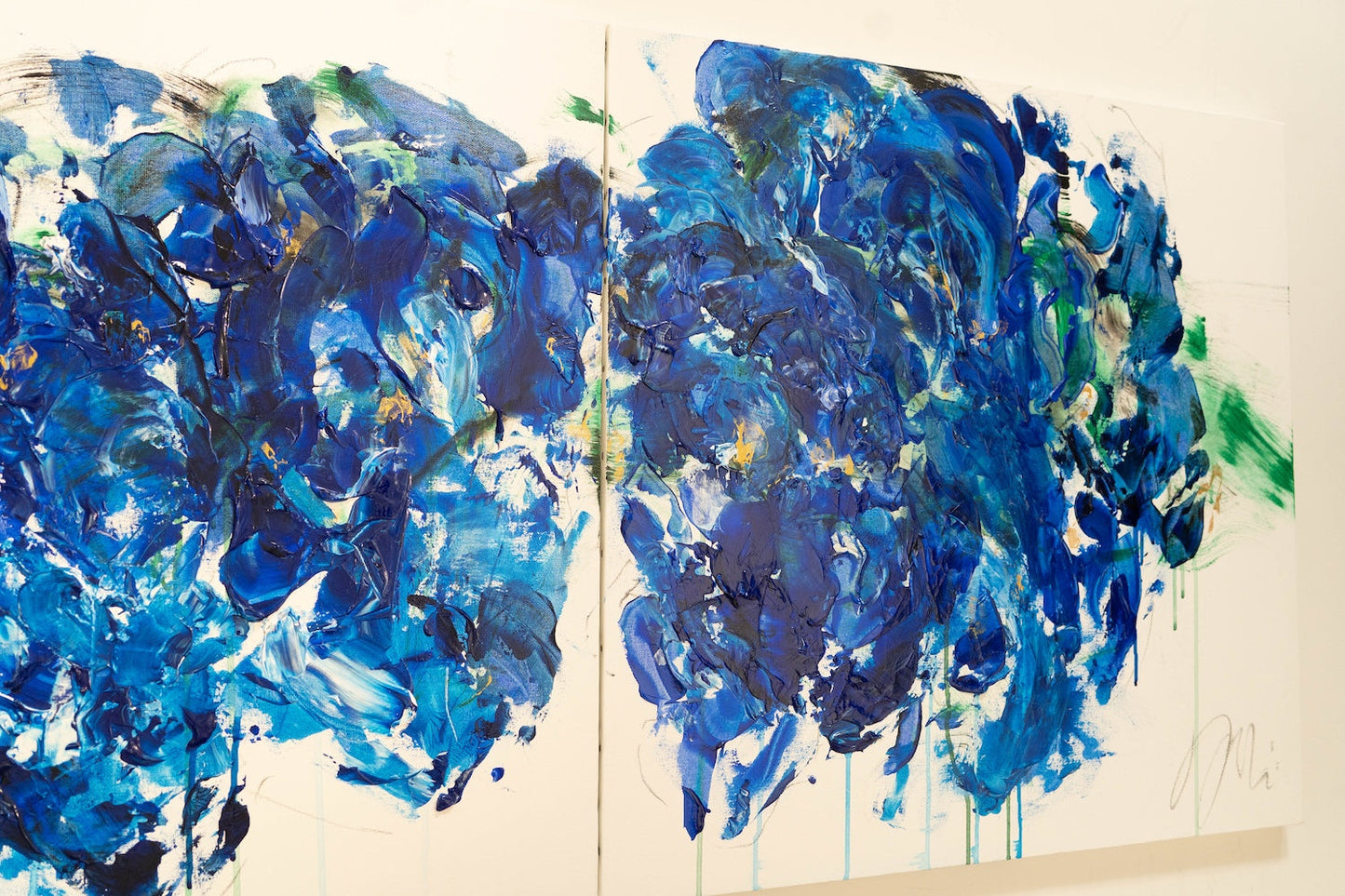 Flowers contemporary painting art
