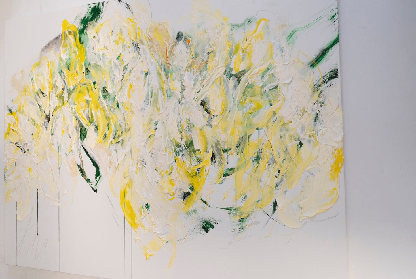 Flowers contemporary painting art