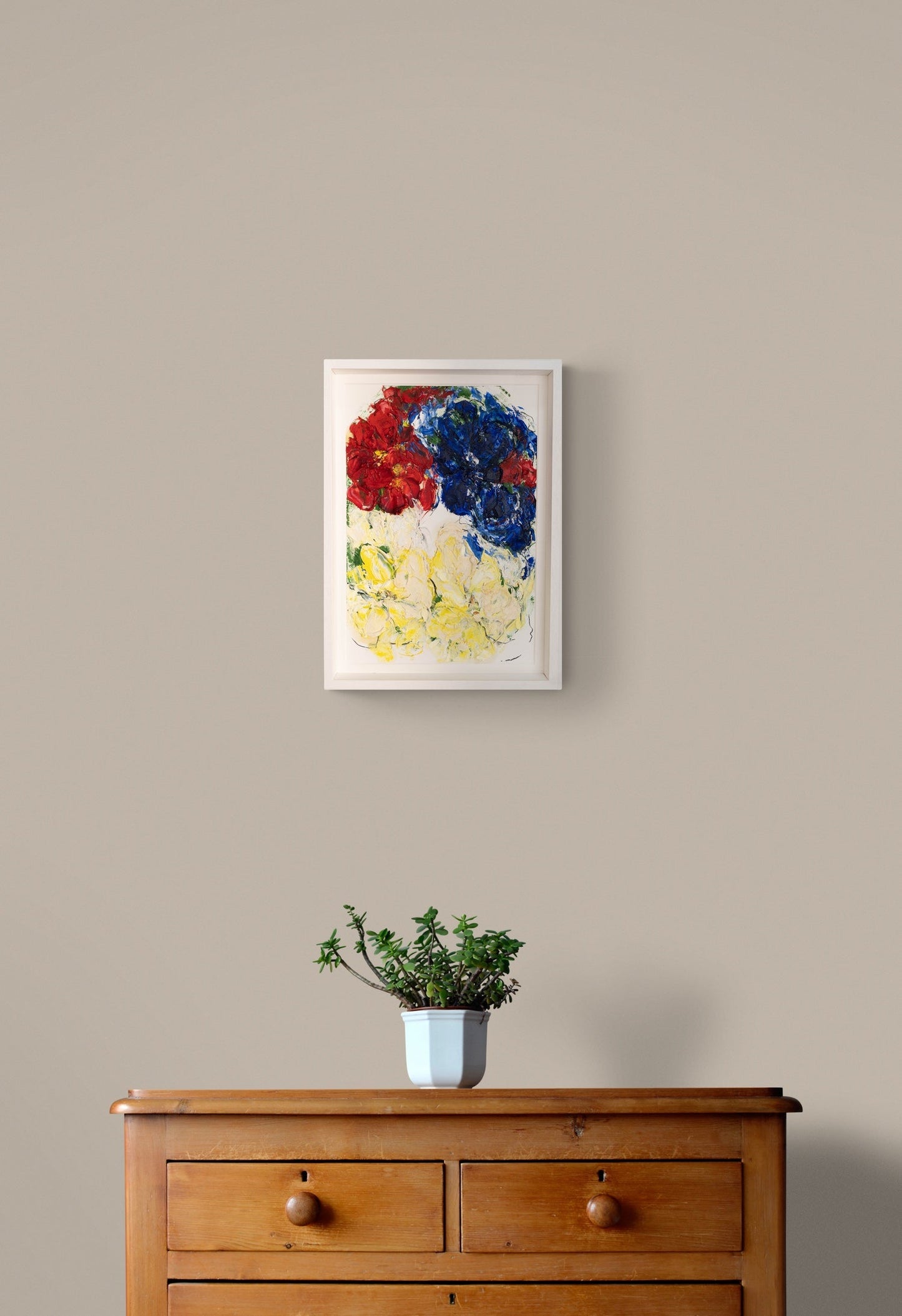 Flowers contemporary painting art