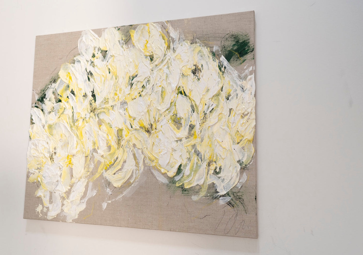 Flowers contemporary painting art