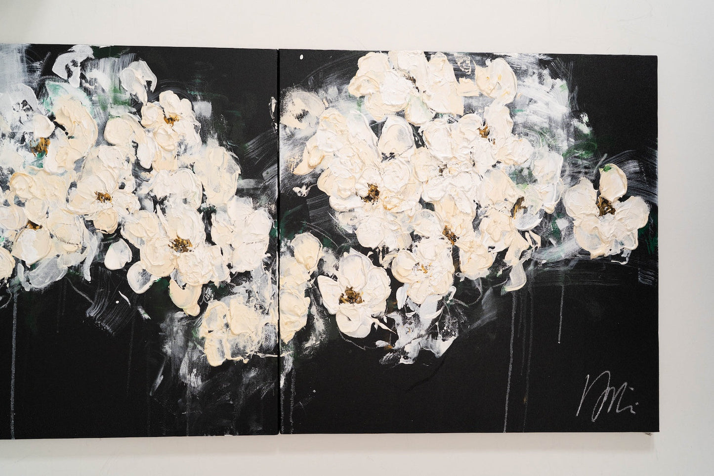 Flowers contemporary painting art