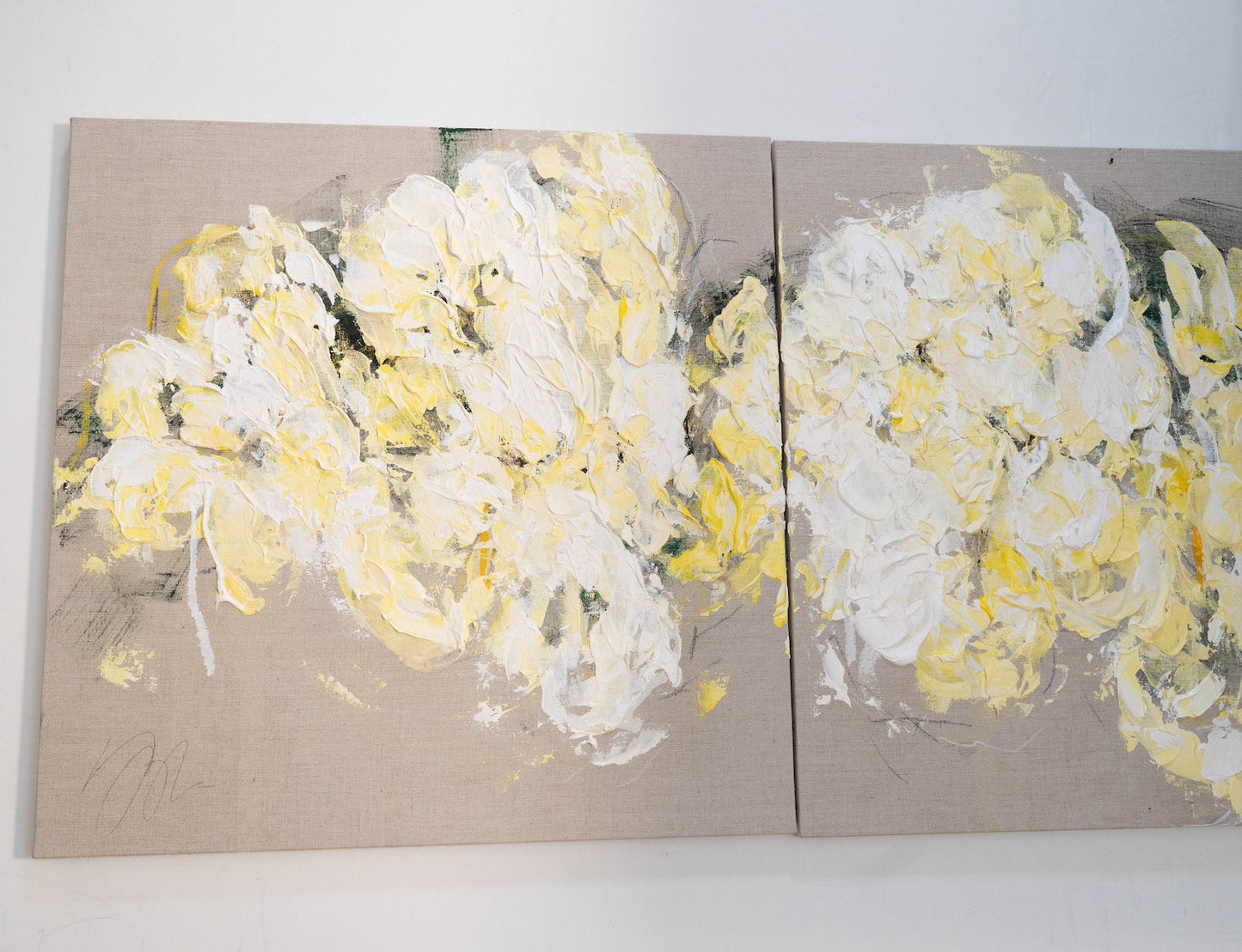 Flowers contemporary painting art