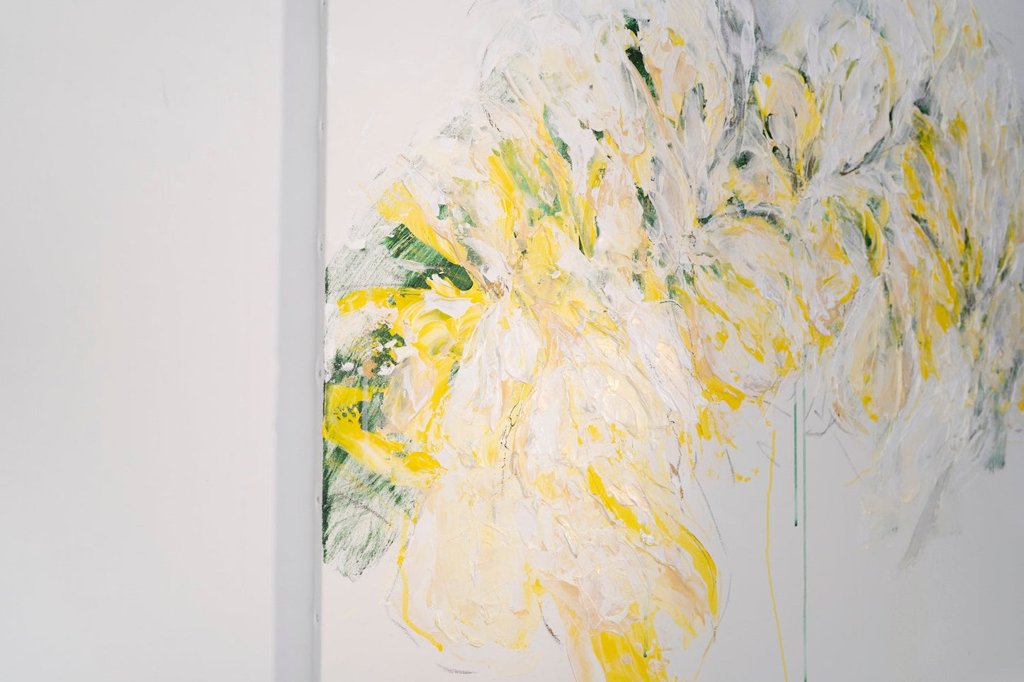 contemporary painting Flowers
