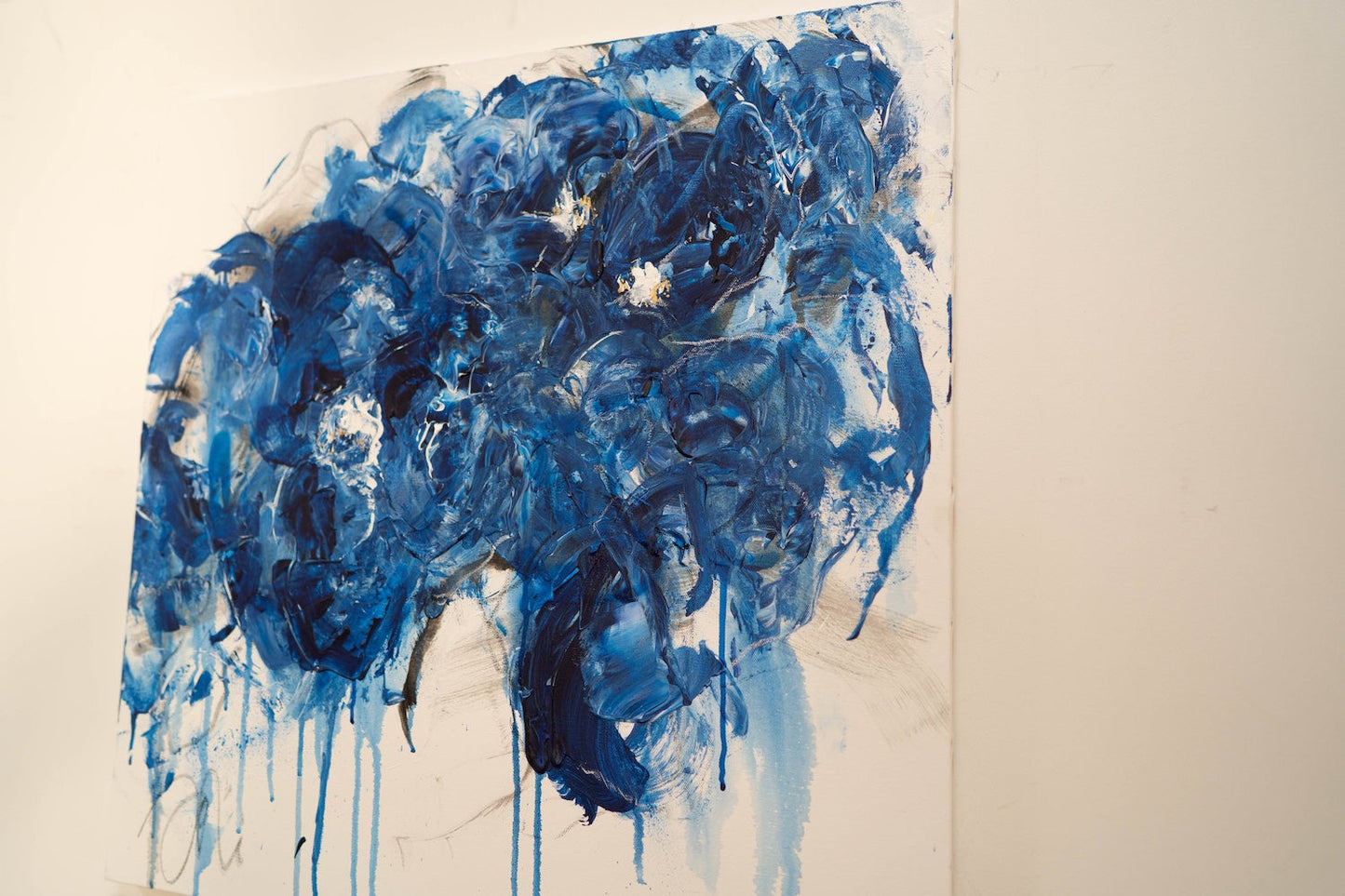 Flowers contemporary painting art