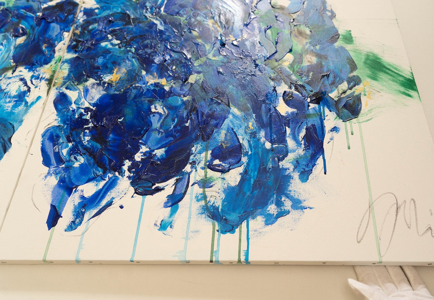 Flowers contemporary painting art