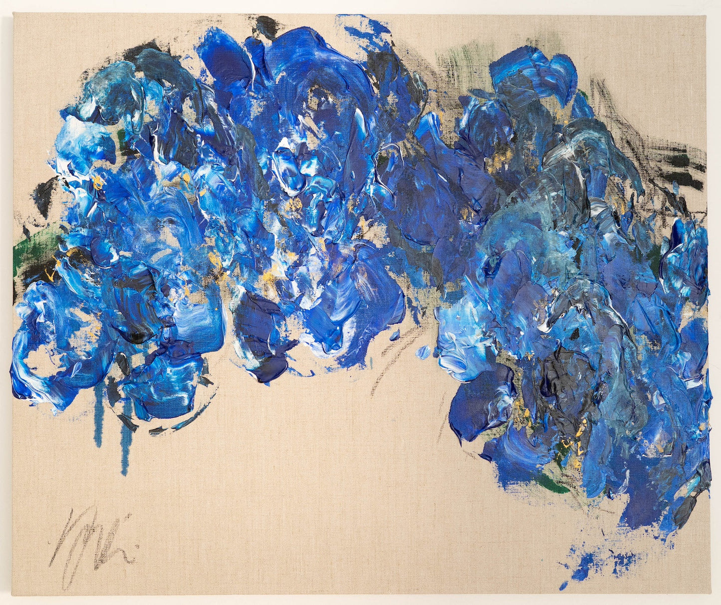Flowers contemporary painting art