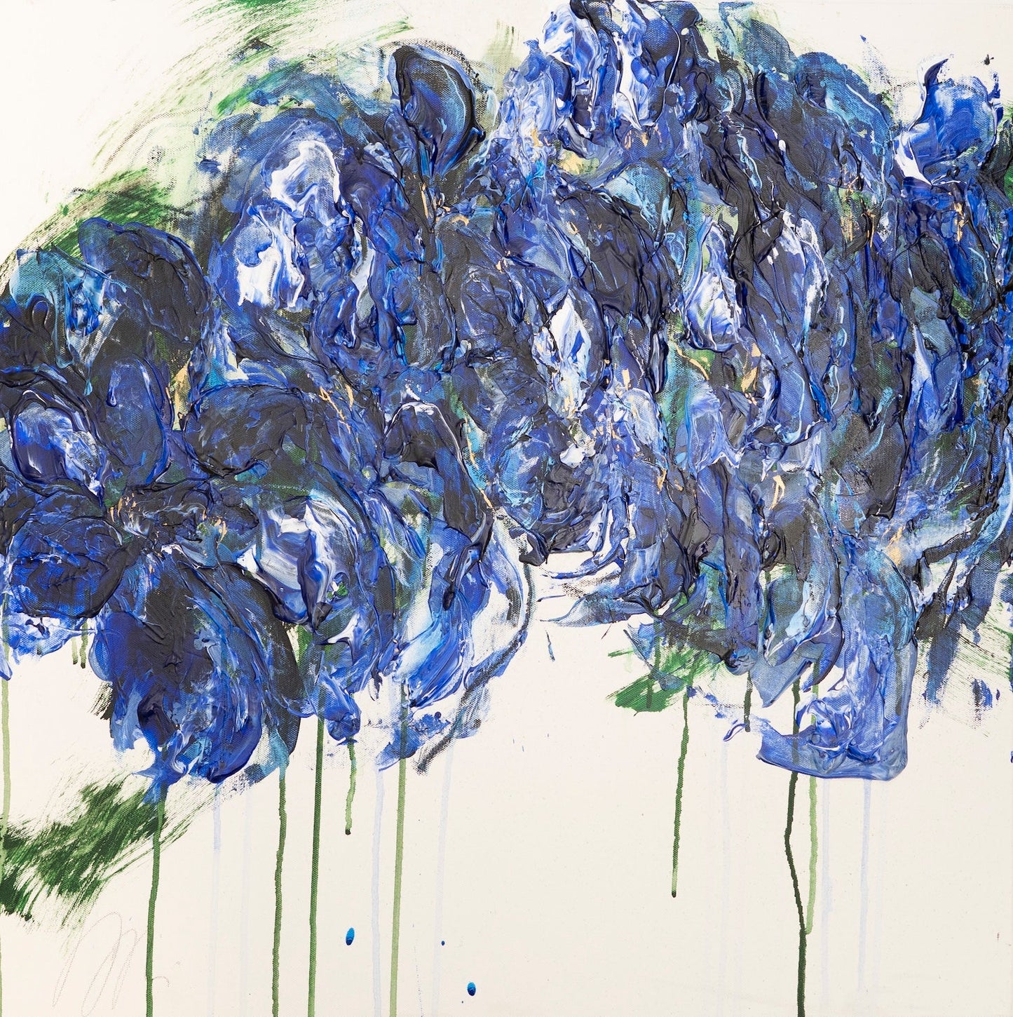 Flowers contemporary painting art