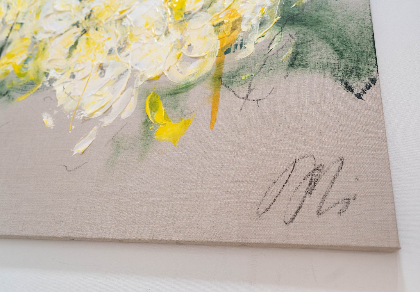 Flowers contemporary painting art