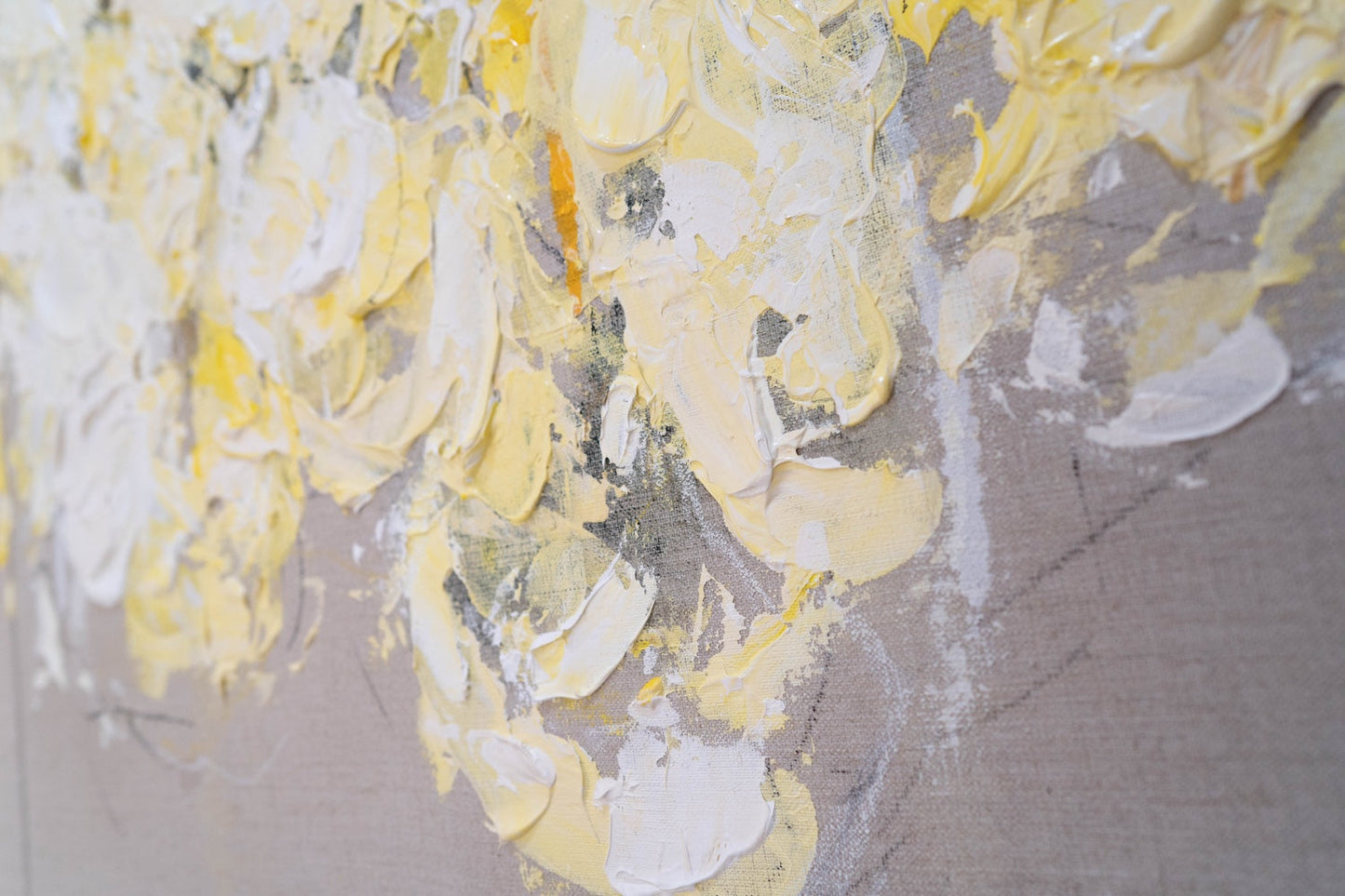Flowers contemporary painting art