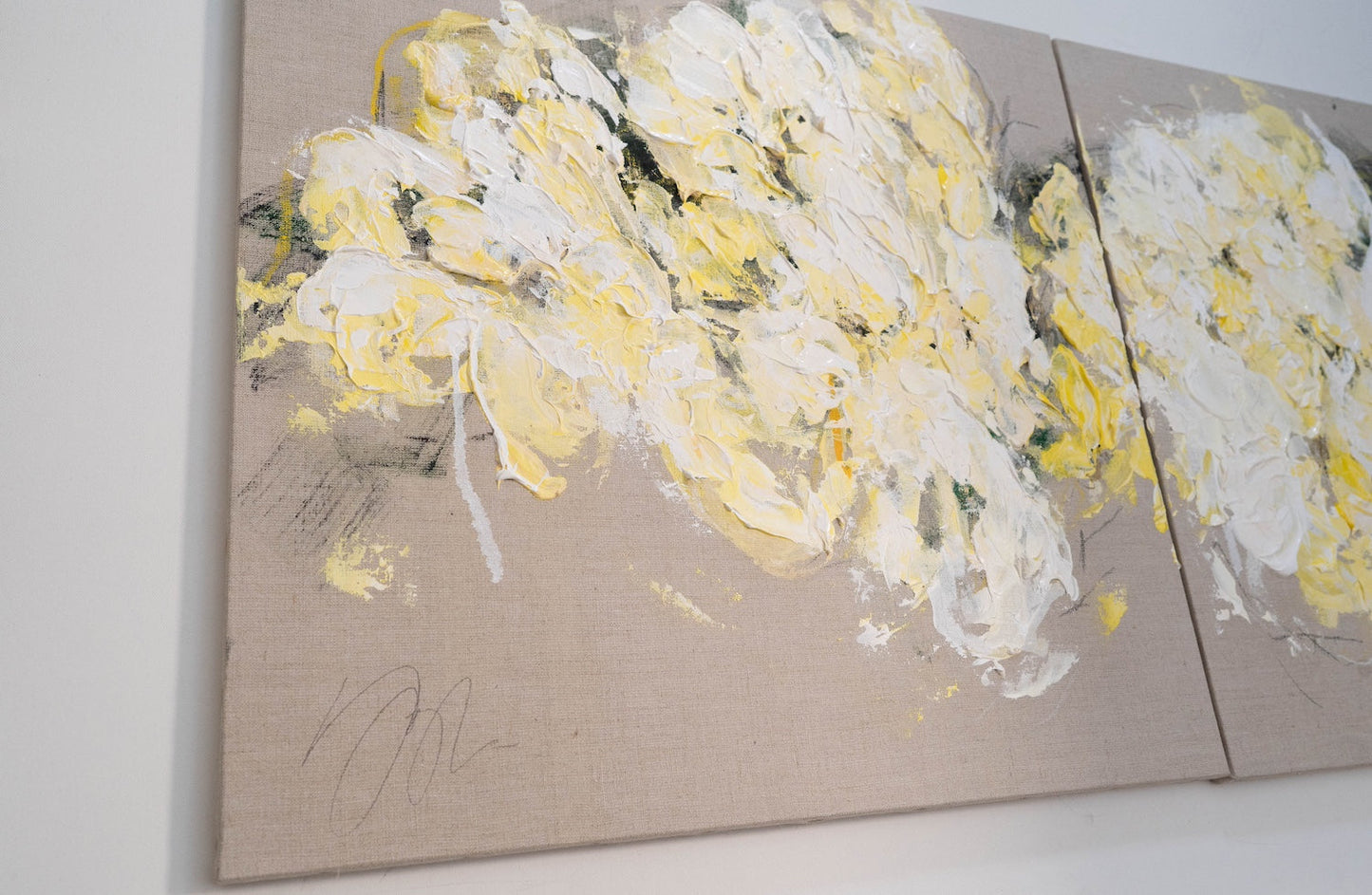 Flowers contemporary painting art