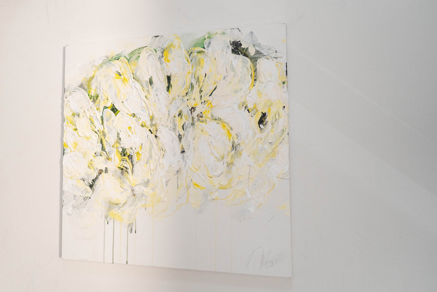 Flowers contemporary painting art