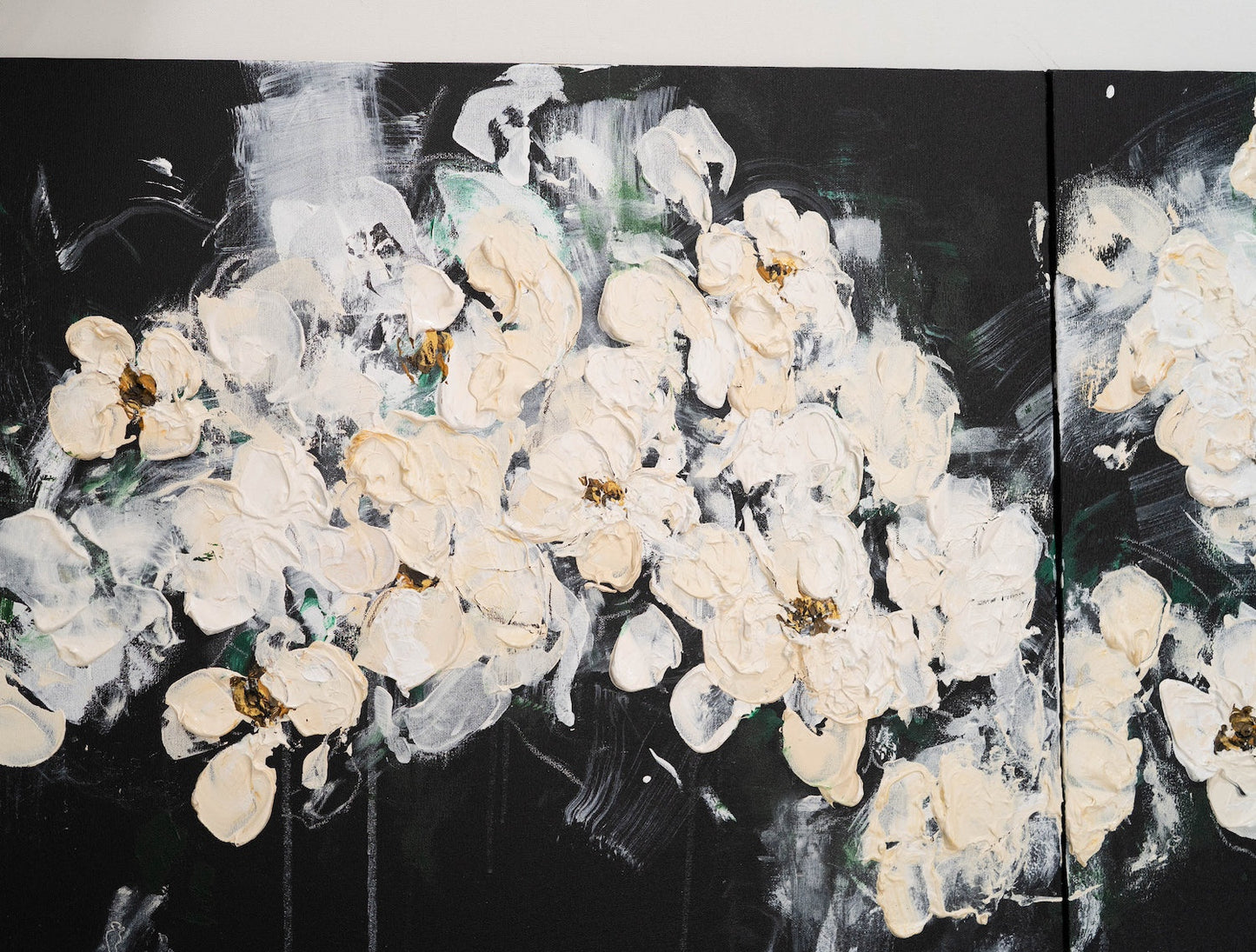 Flowers contemporary painting art