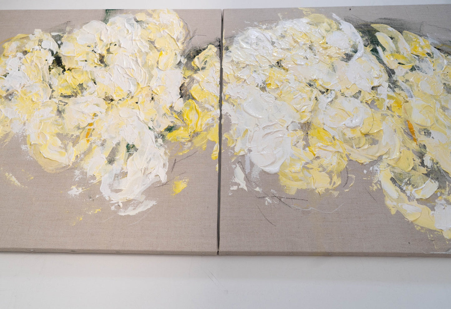 Flowers contemporary painting art