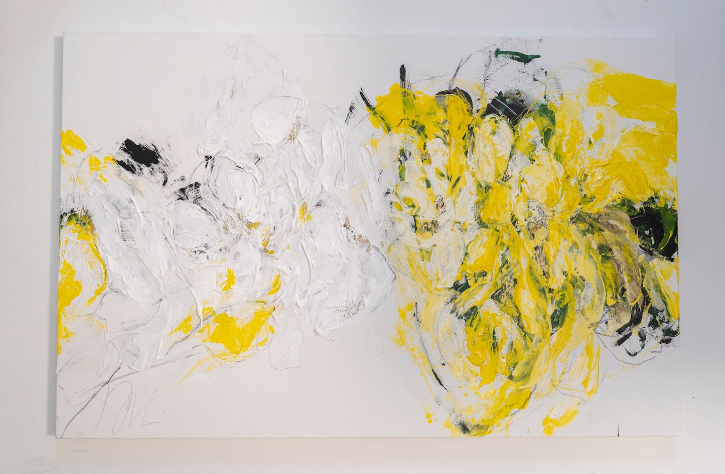 Flowers contemporary painting art