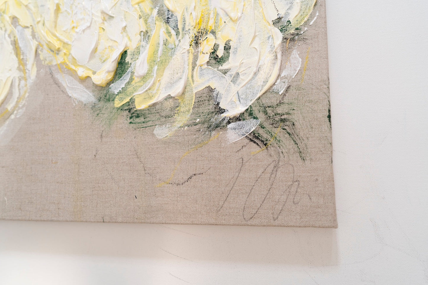 Flowers contemporary painting art