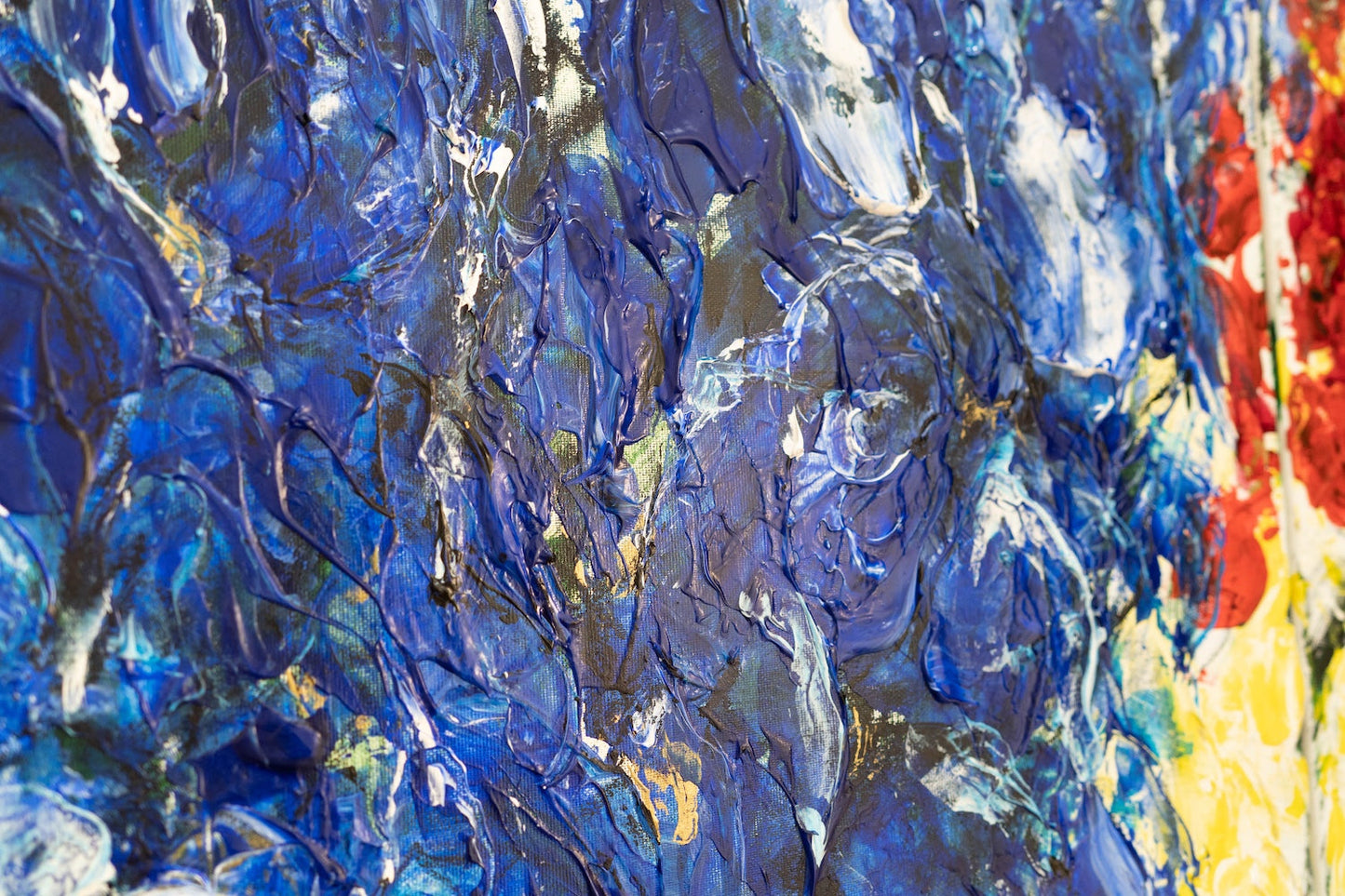 Flowers contemporary painting art