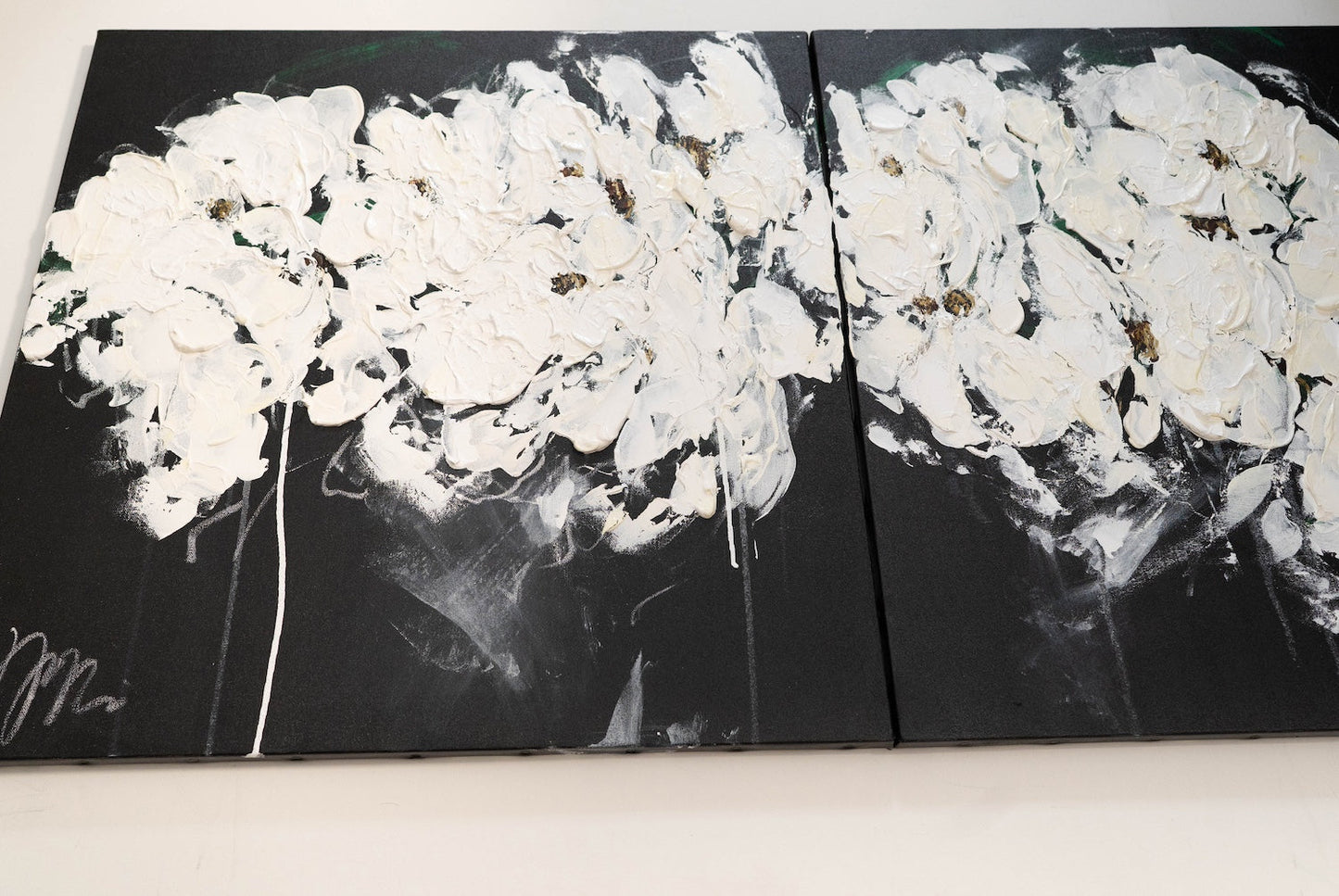 Flowers contemporary painting art