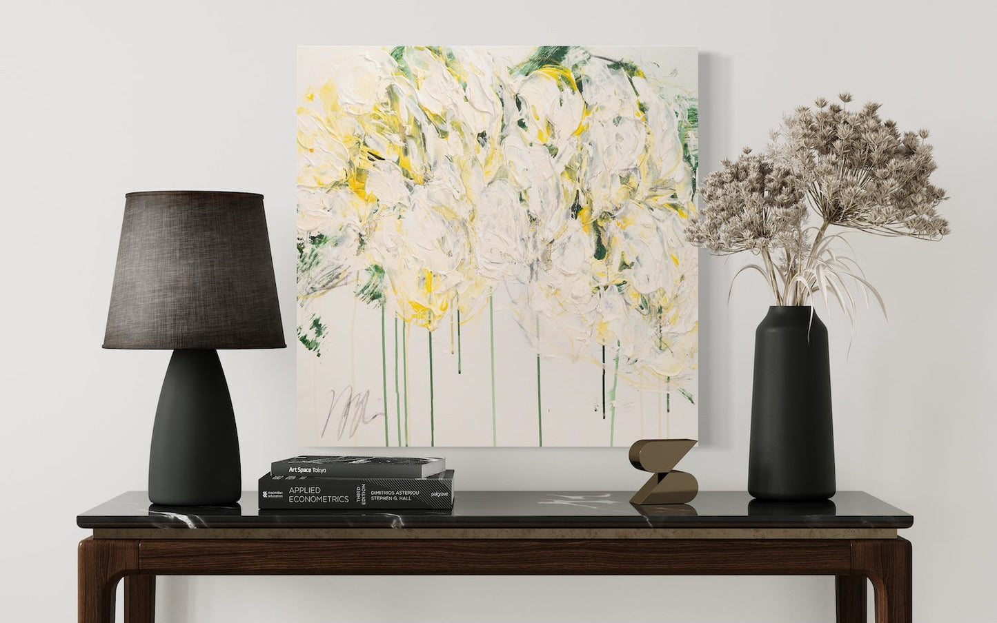 Flowers contemporary painting art