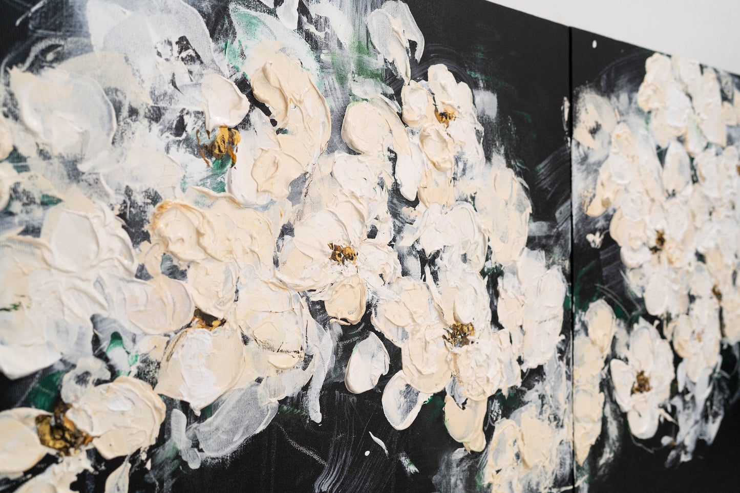 Flowers contemporary painting art