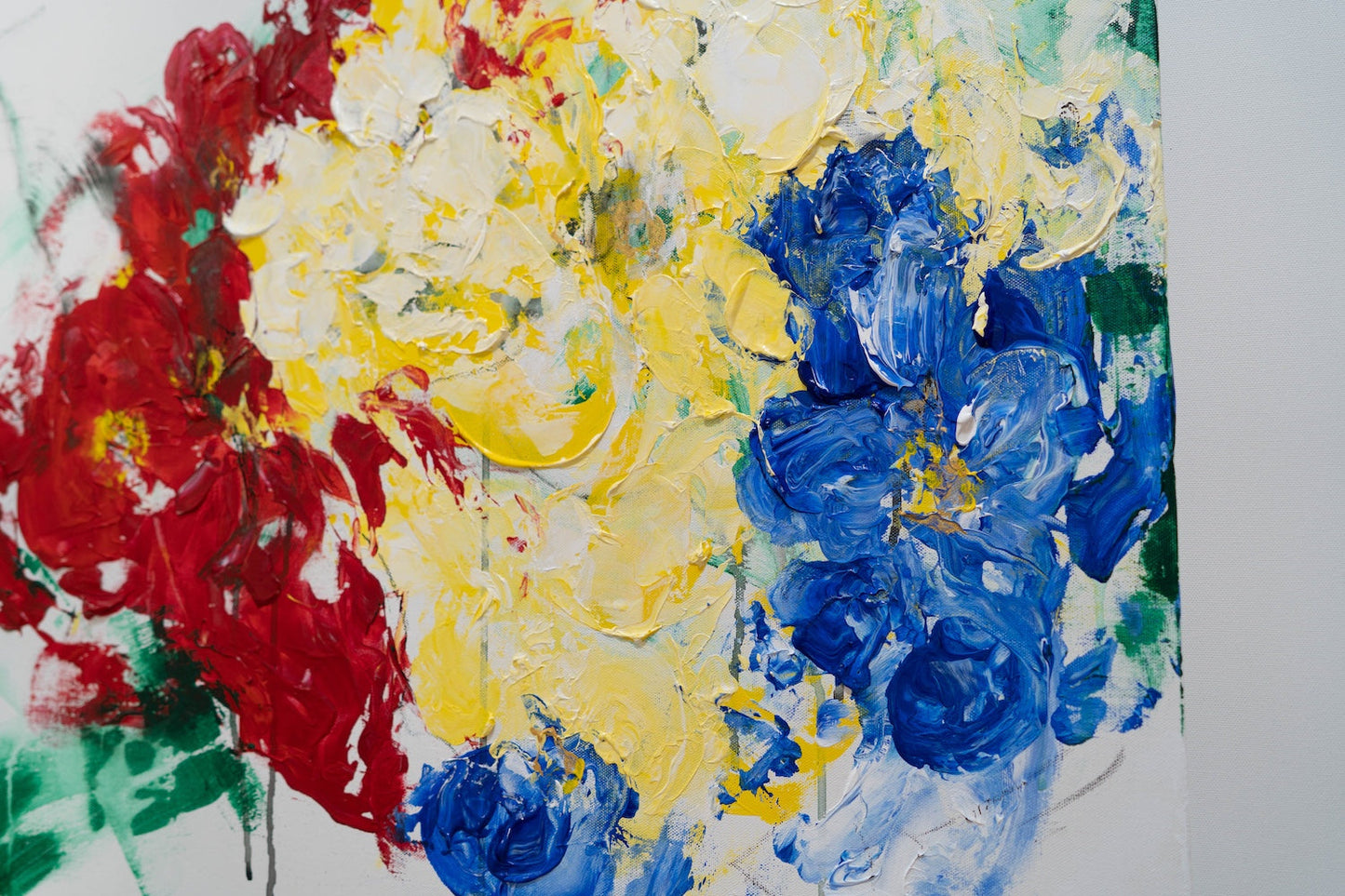 Flowers contemporary painting art