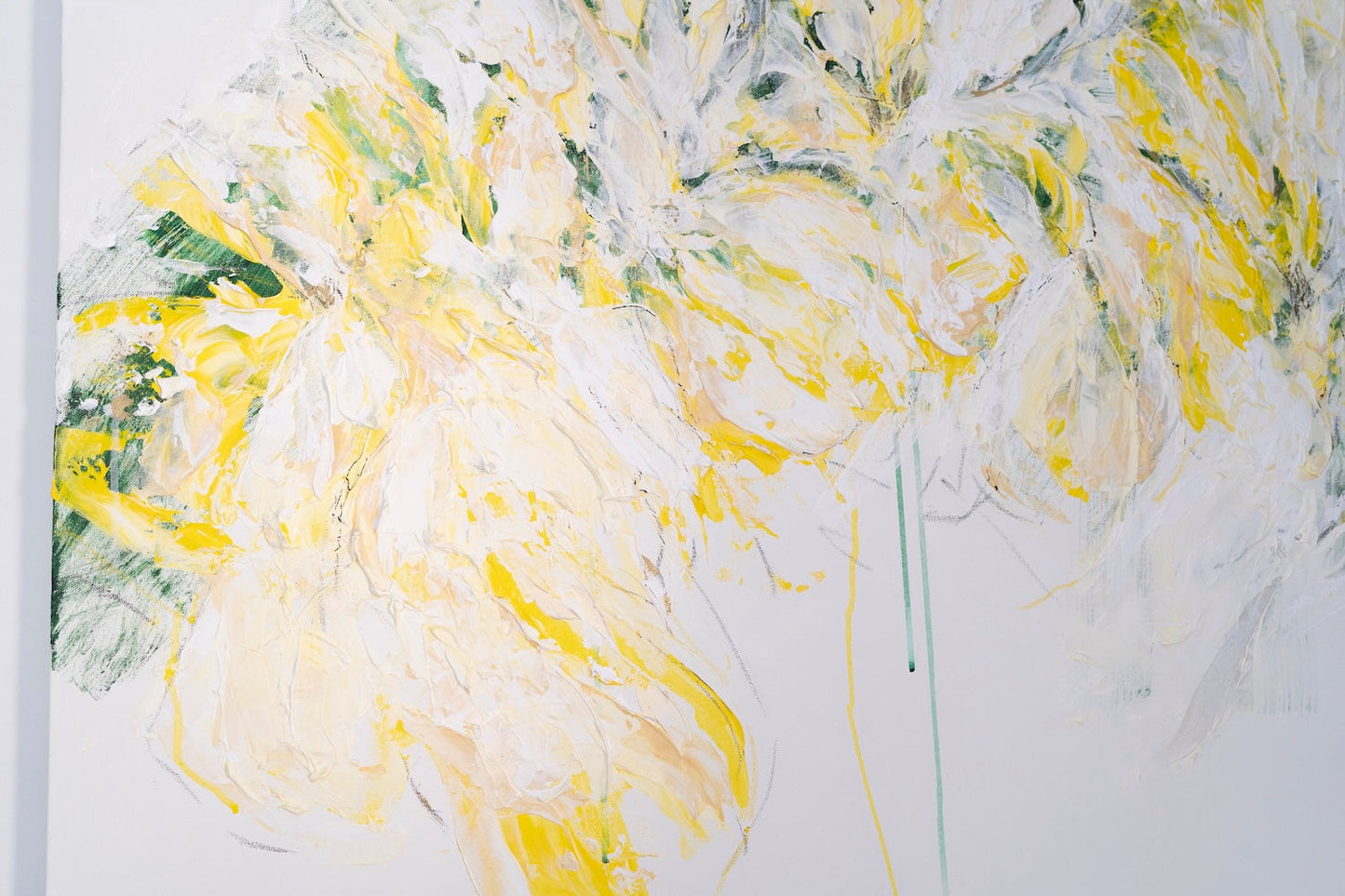 contemporary painting Flowers