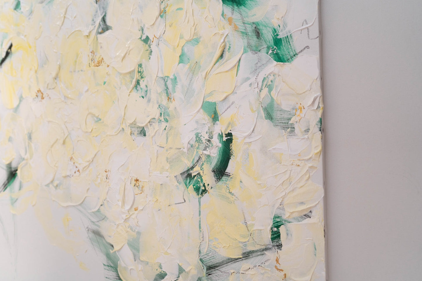 Flowers contemporary painting art