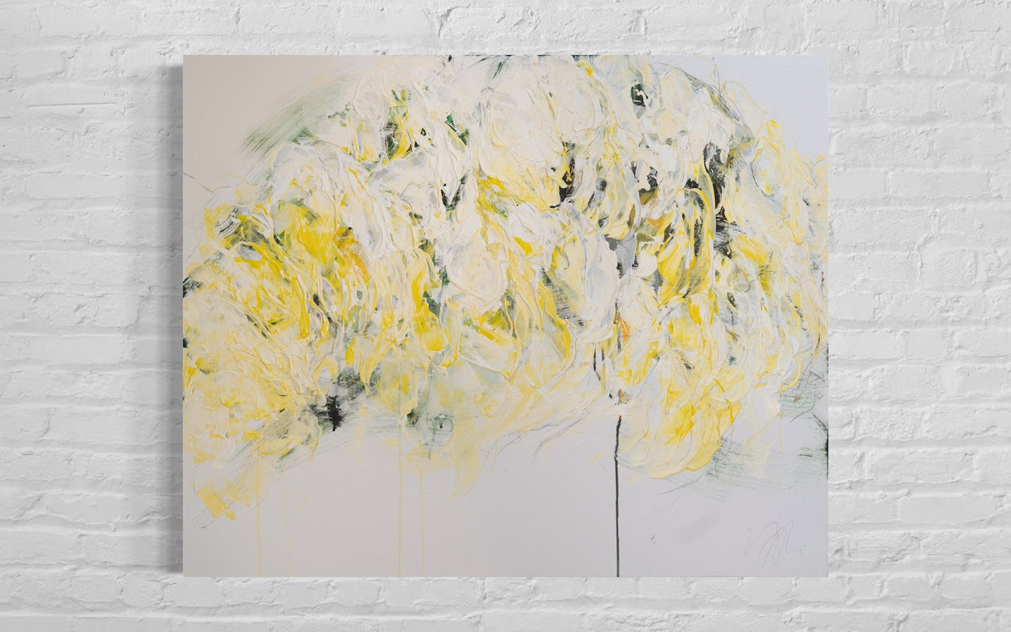 Flowers contemporary painting art