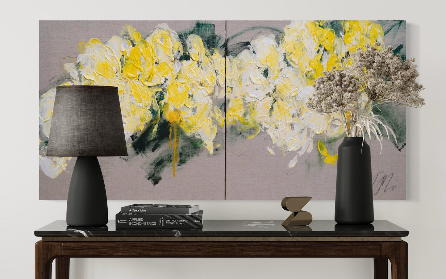 Flowers contemporary painting art