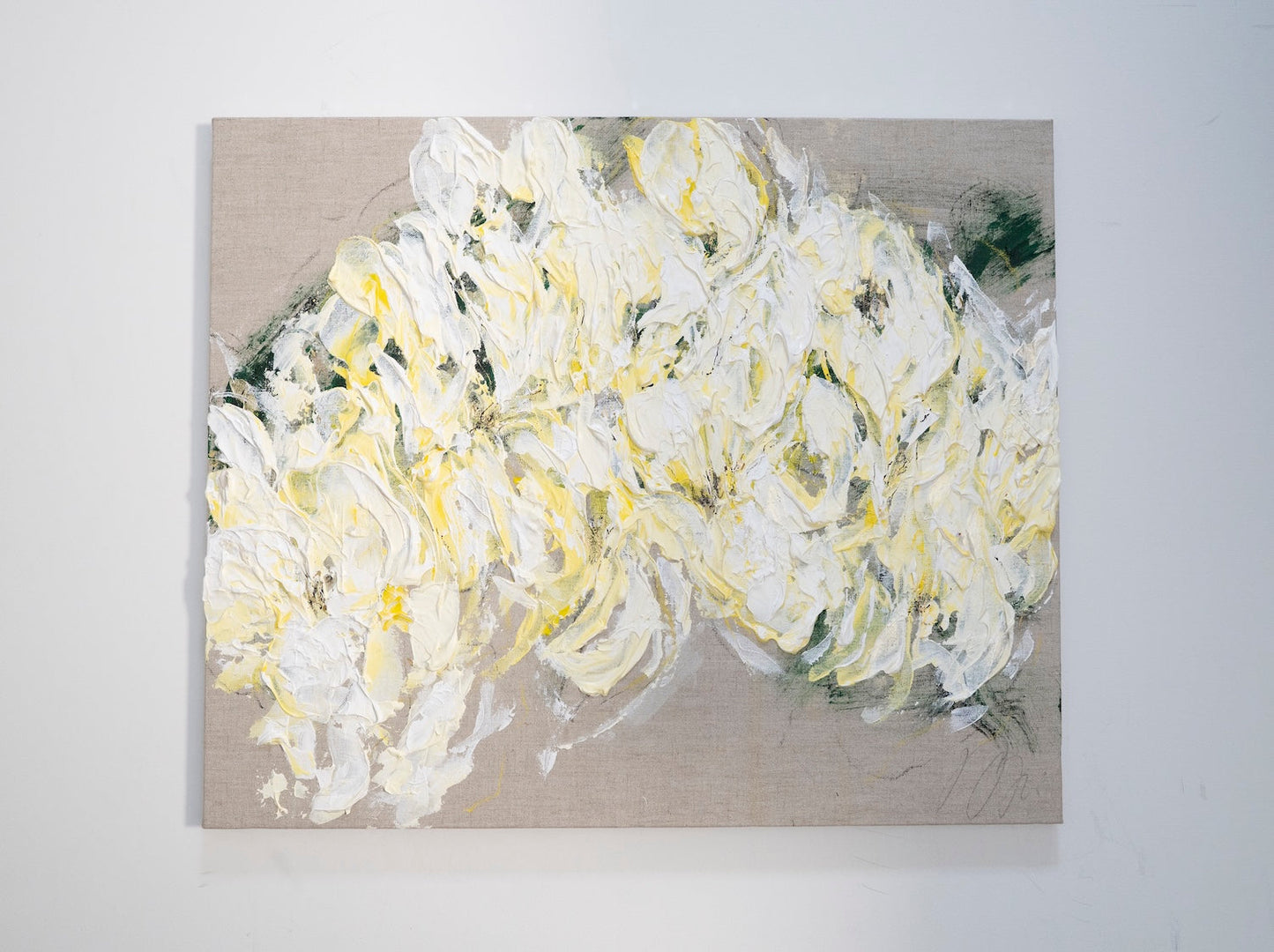 Flowers contemporary painting art