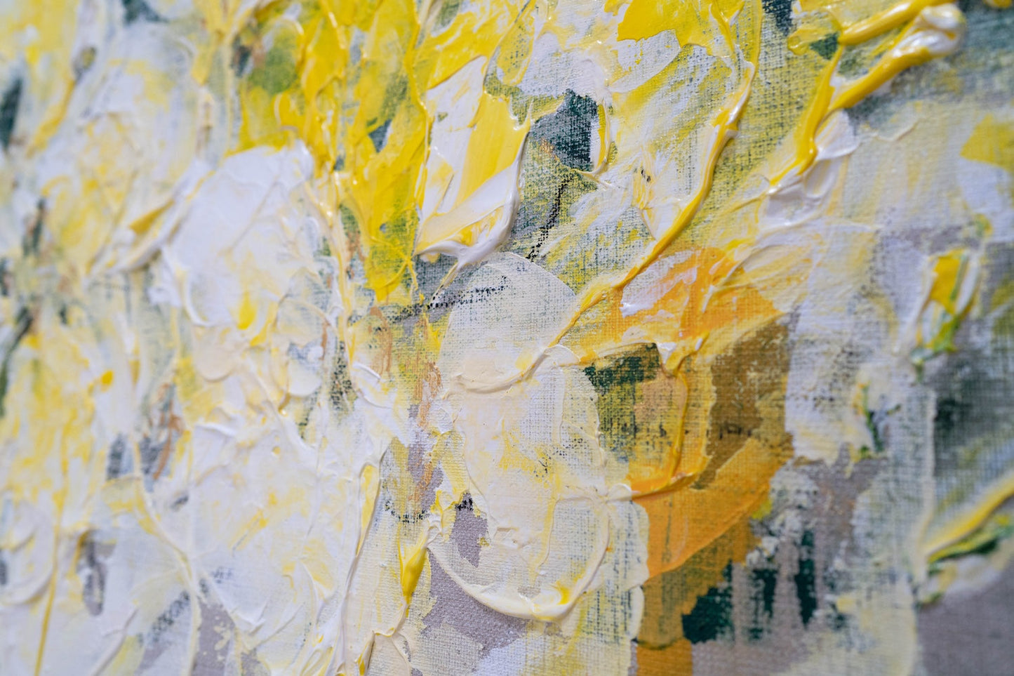 Flowers contemporary painting art