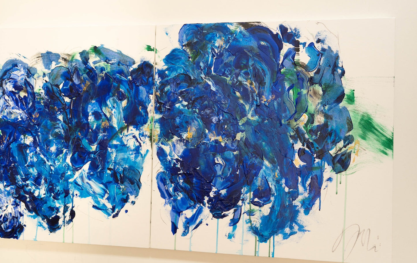 Flowers contemporary painting art