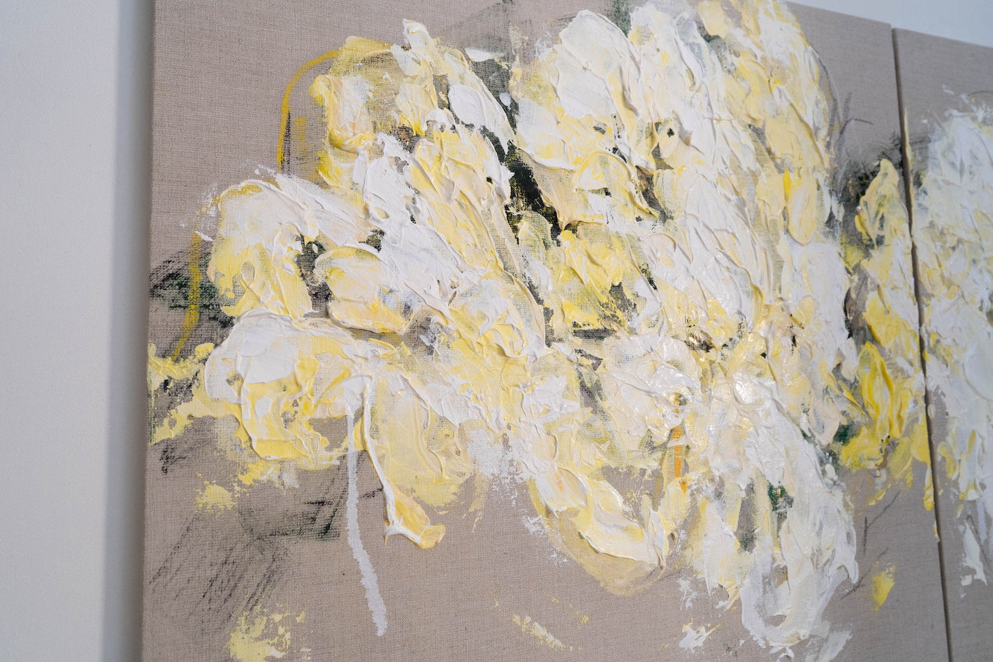 Flowers contemporary painting art