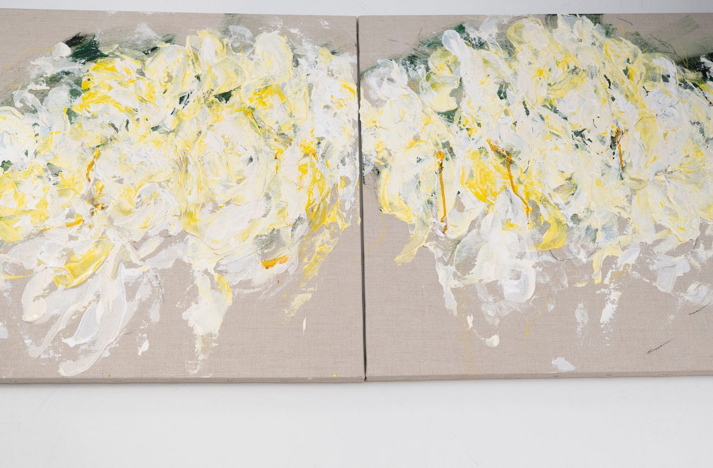 Flowers contemporary painting art